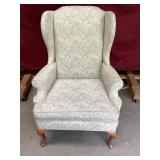 Nice Upholstered Ring Back Chair