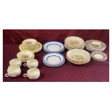 Variety Of Dishes Including Homer Laughlin, Mikasa