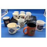 Tray of Collectable Mugs