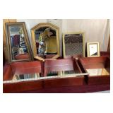 Four Mirrors Three Mirrored Shadowboxes