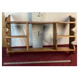 Nice Handmade Solid Wood Wall Shelf***