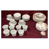 Bavarian Versailles Rose Pattern & Laura Dishes