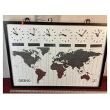 Seiko World Clock and Map