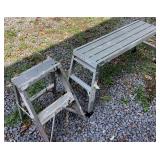 Portable Aluminum Scaffolding, 2 Foot Aluminum