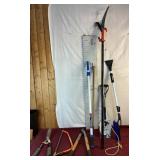 Assorted Yard Tools, Fiskars Trimmer, Pole Saw etc