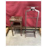 Vintage Manï¿½s Clothing, Butler, Vintage Oak Table