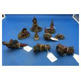 9 Tom Clark Gnomes/Items Including Shelf Sitters
