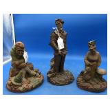 3 Tom Clark Gnome Figurines
