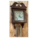 Vintage New England Clock Company Wall Clock