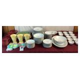 Noritake China, Fiesta Mugs, Chalk, Small Plaque