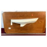 Unique Boat Hull Wall Shelf