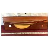 Unique Boat Hull Wall Shelf