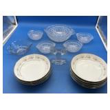 Vintage Clear Glass Berry Bowl Set, More Glassware