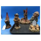 4 Medium & Large Tom Clark Gnomes