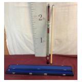 Custom Pool Stick in Case, Victory, 20 Ounce