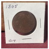 1805 Genuine Large Cent