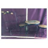 Vintage Doll Ice Cream Parlor Set & Pie Shelf