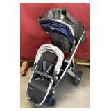 Vista Uppababy 2 Seat Stroller & Travel Bag