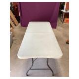 6 Foot Long Portable Fold Up Table