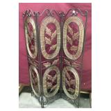Ornate Metal Room Divider