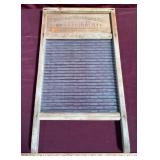 Vintage Wooden National Washboard