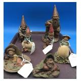 7 Small & Medium Size Tom Clark Gnomes