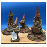 4 Medium & Large Tom Clark Gnomes