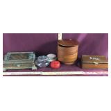 Lot of Jewelry Boxes and Trinket Boxes