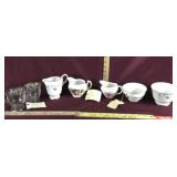 Lot of Antique Creamers, Flanders, etc