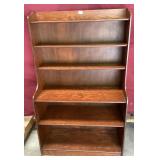 Pretty Vintage Oak Shelving Unit