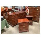 Solid Cherry Bedroom Set by Henkel-Harris