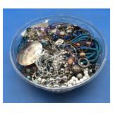 7.5 Pounds of Nice Vntg Costume Jewelry Necklaces