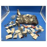 Tray of Ships in the Bottles & Small Handmade