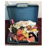 Assorted Vintage Barbie Clothes and Dolls