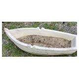 Outdoor Concrete Boat Planter