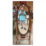 Gorgeous Floor Mirror with Bevel Glass