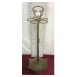Unique Vintage Solid Brass Umbrella Stand