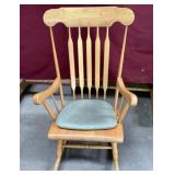 Nice Solid Maple Rocking Chair