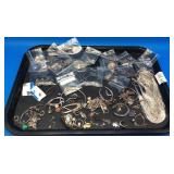 Tray Of Assorted Sterling Silver Jewelry