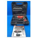 Craftsman Corded Power Drill & NIB Rotary Tool Kit