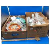 Lot of Plastic Containers, Beach/Sand Toys, etc.