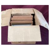 Box With Six Miniature Paintings Inside Large