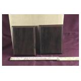 Lot of Brown Cherry Plaques