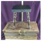 Vintage Maple Foot-Stool
