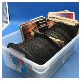 Small Bin Of 45 Rpm Records