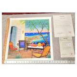 Fanch Ledan Park West Galleries Seriolithograph