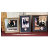 Artwork/photos, President Obama, including Yankees
