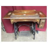 Antique Demorest Treadle Sewing Machine