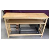 Solid Maple Hall/Sofa Table