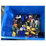 Bin of Small Cars & Toys & Other Things